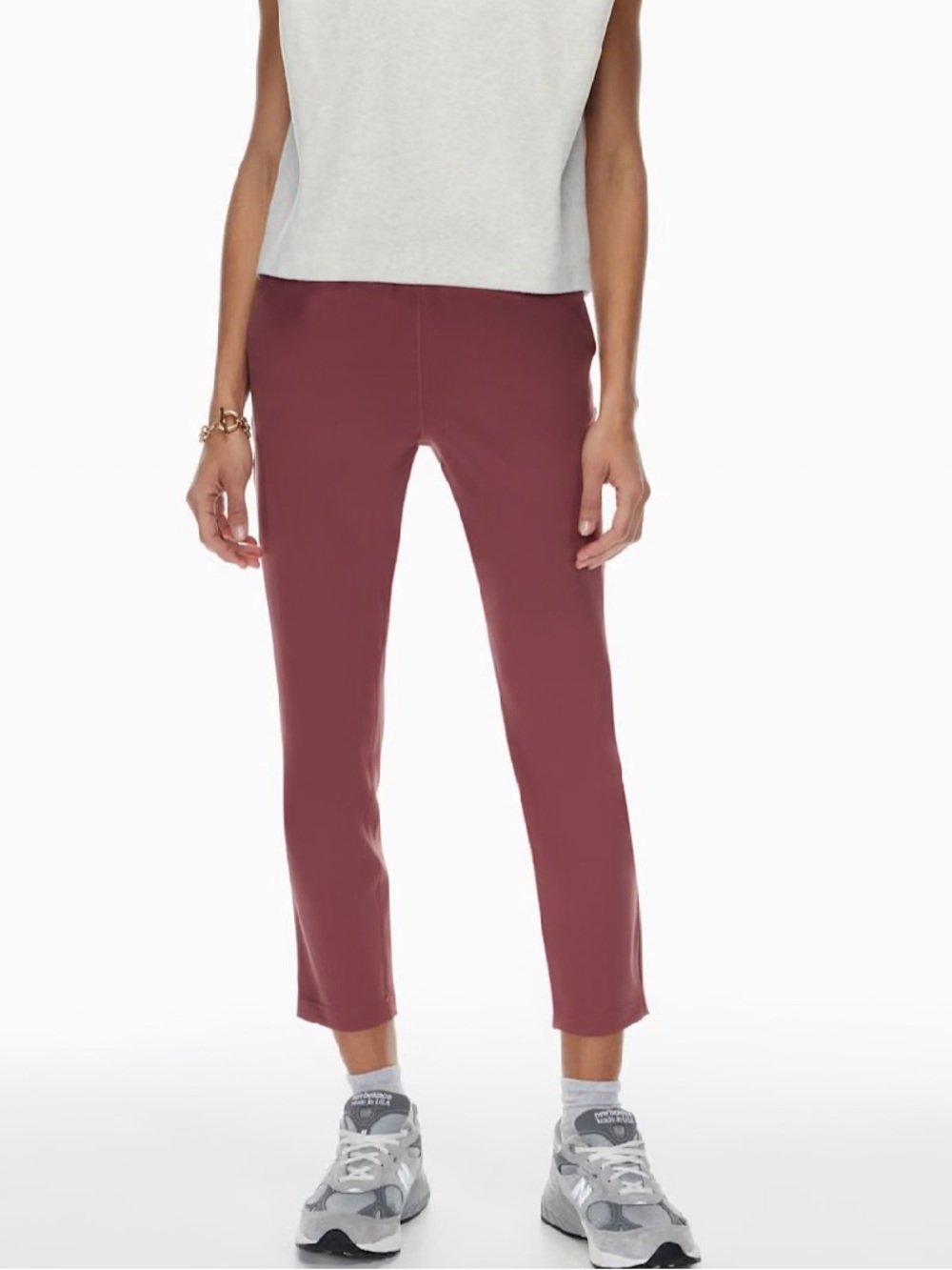 Aritzia The Group by Babaton Weekender Pant Sundried Red XS - Picture 6 of 10